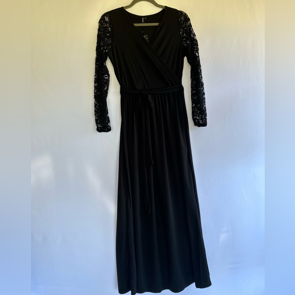 Women’s Size Small Zattcas - Black Maxi Dress - NWT